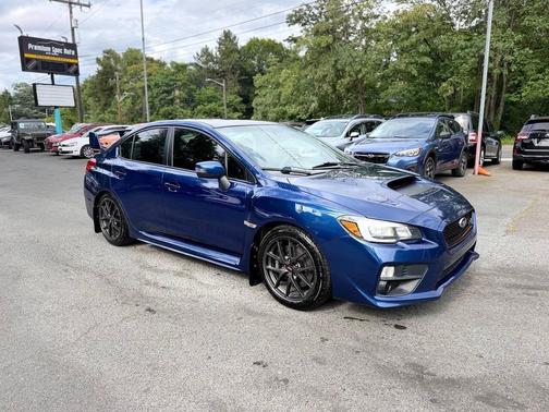 Galaxy Blue Silica 2015 Subaru WRX STI Limited