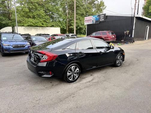 Black 2017 Honda Civic EX-T
