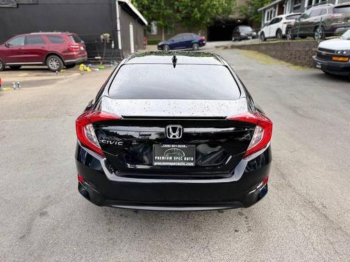 Black 2017 Honda Civic EX-T
