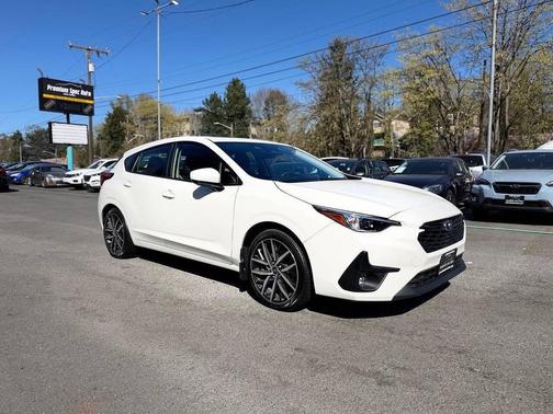 Crystal White Pearl 2024 Subaru Impreza Sport