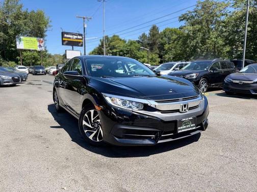 Crystal Black Pearl 2016 Honda Civic LX