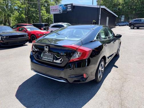 Crystal Black Pearl 2019 Honda Civic LX
