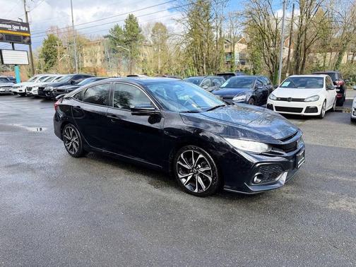 Crystal Black Pearl 2017 Honda Civic Si