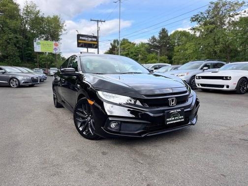 Crystal Black Pearl 2020 Honda Civic Si Base
