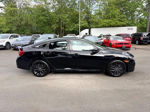 Crystal Black Pearl 2020 Honda Civic Si Base