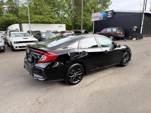 Crystal Black Pearl 2020 Honda Civic Si Base