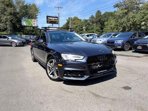 Black 2017 Audi A4 2.0T Premium Plus