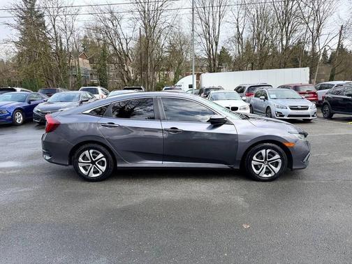 Modern Steel Metallic 2019 Honda Civic LX