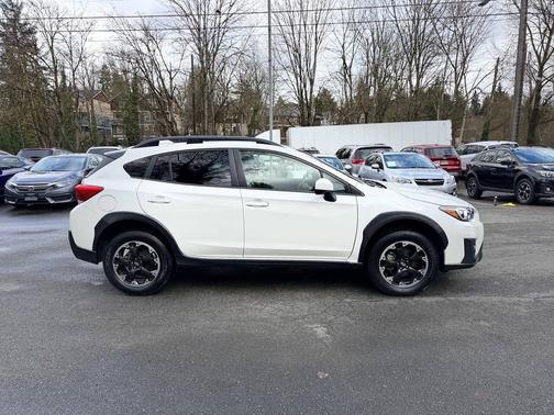 Crystal White Pearl 2021 Subaru Crosstrek Premium
