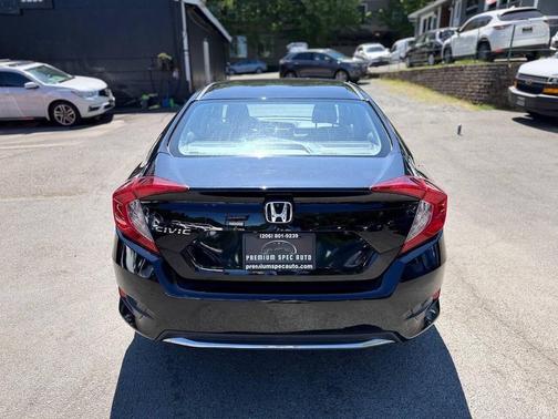Crystal Black Pearl 2019 Honda Civic LX