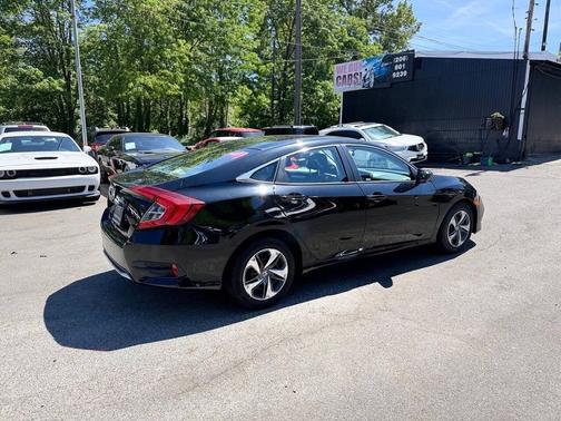 Crystal Black Pearl 2019 Honda Civic LX