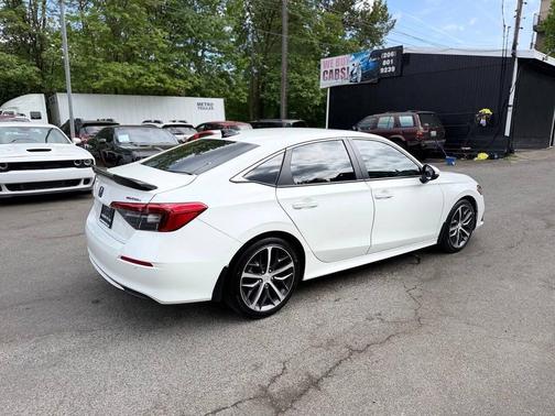 Platinum White Pearl 2024 Honda Civic Touring