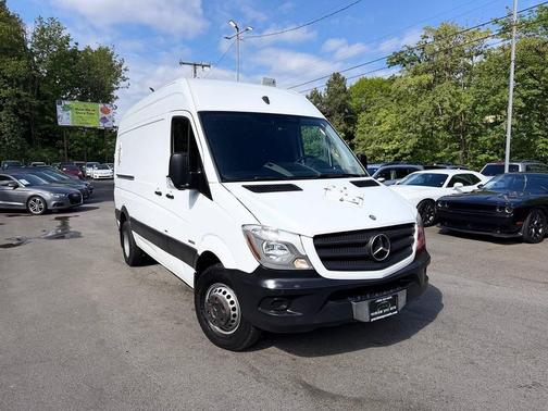 Arctic White 2014 Mercedes-Benz Sprinter High Roof