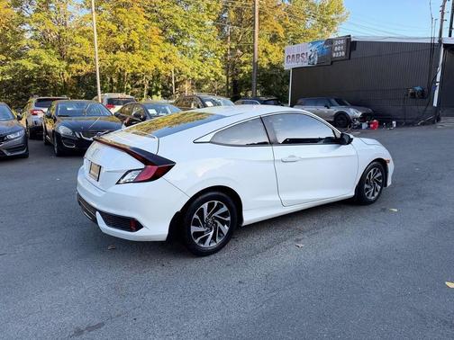 Platinum White Pearl 2019 Honda Civic LX