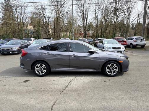 Modern Steel Metallic 2017 Honda Civic LX