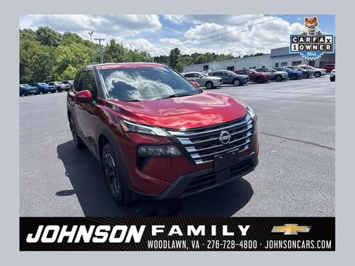 Scarlet Ember Tintcoat 2026 Nissan Rogue SV