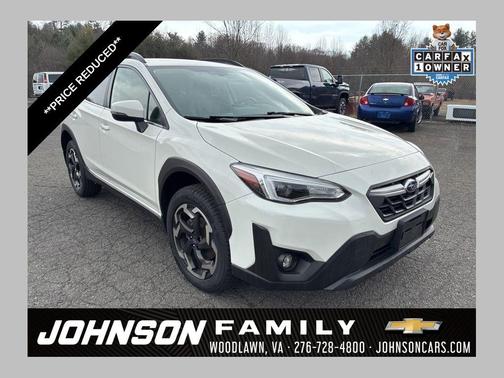 Crystal White Pearl 2023 Subaru Crosstrek Limited