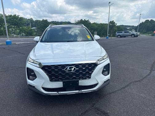 Quartz White 2020 Hyundai SANTA FE SEL 2.4