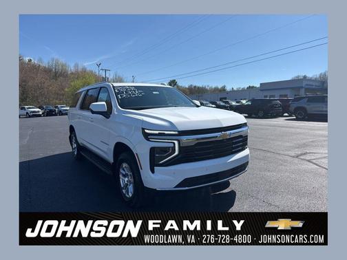 White 2026 Chevrolet Suburban LS