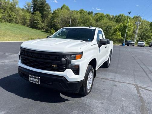 Summit White 2026 Chevrolet Silverado 1500 WT