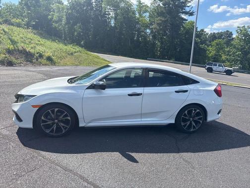Platinum White Pearl 2021 Honda Civic Sport