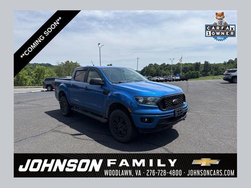 Velocity Blue Metallic 2023 Ford Ranger XLT