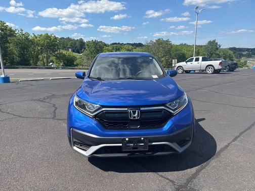 Blue 2022 Honda CR-V AWD EX-L