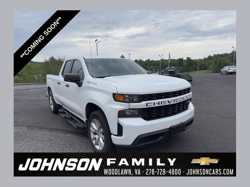 Summit White 2021 Chevrolet Silverado 1500 Custom
