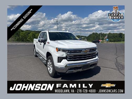 Summit White 2022 Chevrolet Silverado 1500 LTZ