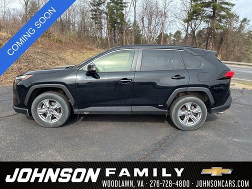 Midnight Black Metallic 2024 Toyota RAV4 Hybrid XLE