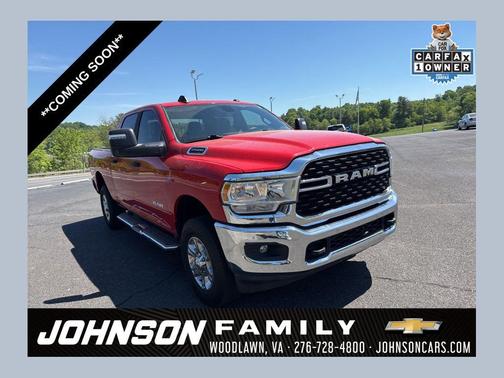 Flame Red Clearcoat 2024 RAM 2500 Big Horn Crew Cab 4x4 6'4' Box