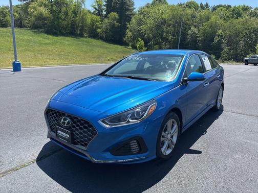Electric Blue 2019 Hyundai SONATA SEL