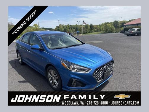 Electric Blue 2019 Hyundai SONATA SEL