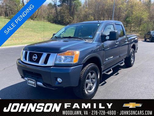 Arctic Blue Metallic 2015 Nissan Titan PRO-4X