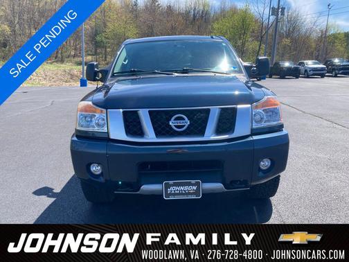 Arctic Blue Metallic 2015 Nissan Titan PRO-4X