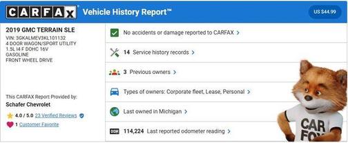 2019 GMC Terrain SLE