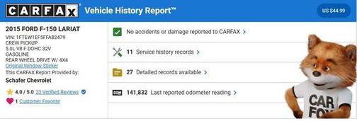 2015 Ford F-150 Lariat