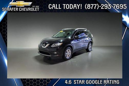 Black 2015 Nissan Rogue SV