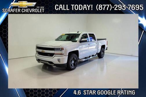 Summit White 2018 Chevrolet Silverado 1500 LT