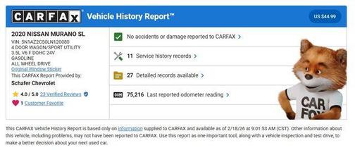 2020 Nissan Murano SL