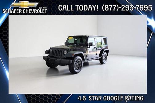 Black Clearcoat 2015 Jeep Wrangler Unlimited Sport