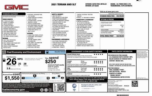 2021 GMC Terrain SLT