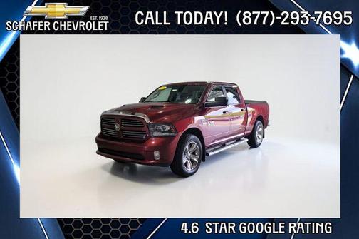 Flame Red Clearcoat 2017 RAM 1500 Sport