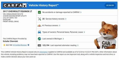 2017 Chevrolet Equinox 1LT