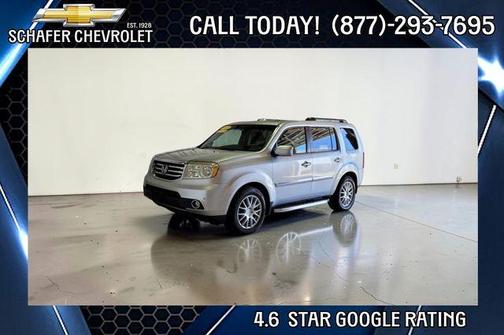 Alabaster Silver Metallic 2012 Honda Pilot Touring