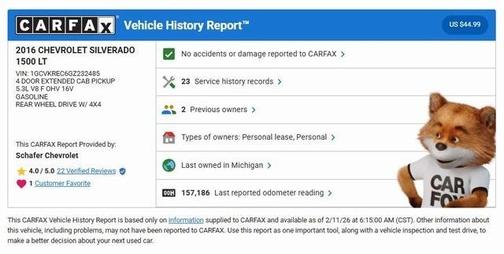 2016 Chevrolet Silverado 1500 LT