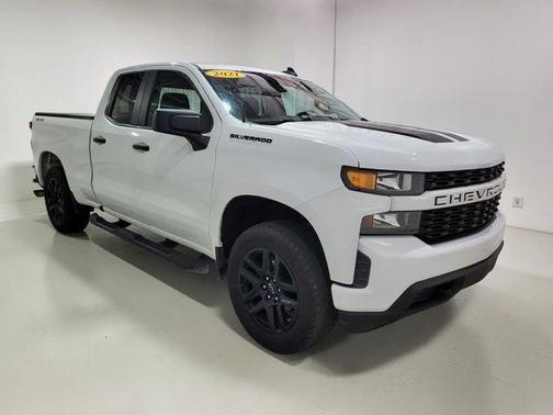 Summit White 2021 Chevrolet Silverado 1500 Custom