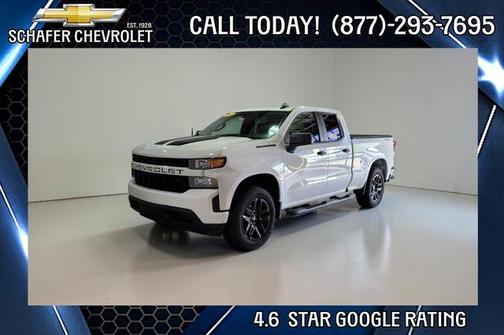 Summit White 2021 Chevrolet Silverado 1500 Custom