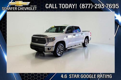 Super White 2019 Toyota Tundra SR5