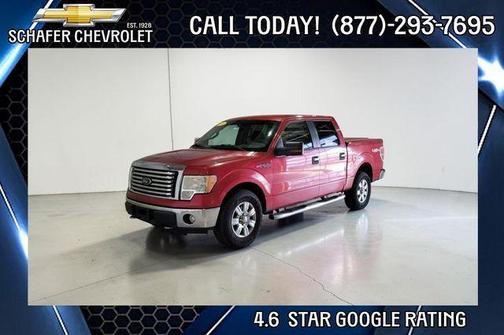 Vermillion Red 2010 Ford F-150 XLT SuperCrew